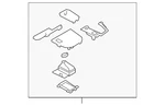 Genuine Mazda Automatic Transmission Shift Cover Plate TC3M-64-340B-02. Fixed Price $452.88.
