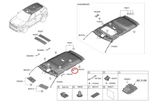 Kia Seltos SP2 Lh Roof Assist Rear Handle Assy 2019-2021 -genuine. Fixed Price $28.44.