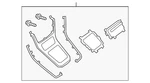 Genuine Nissan Automatic Transmission Shift Cover Plate 96935-3YU5A. Fixed Price $580.80.