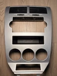 2007-09 Dodge Caliber Center Dash Radio Surround Bezel Climate Panel Silver. Fixed Price $71.19.