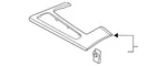 Genuine Audi Trim Cover 4K1-863-969-G-ND8. Fixed Price $360.00.