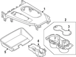 Genuine Audi Cover 85B-863-051-B-V58. Fixed Price $178.80.