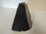 05-13 C6 Corvette Manual Shift Boot Titanium/black Leather W/ Stitching. Fixed Price $19.99.