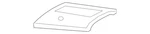 Genuine Mercedes-benz Cover 204-680-01-07-64-9H44. Fixed Price $27.30.