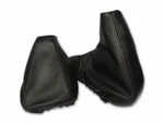 Gear & Handbrake Boot Set For Bmw Z3 1995 2002 Black Leather, Inch. Fixed Price $73.40.