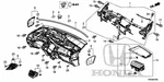Genuine Honda Panel Assembly Instrument *YR400L* (sienna Beige) 77100-TR0-A10ZA. Fixed Price $429.24.