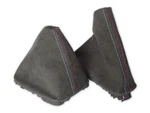 Shift Ebrake Boot For Bmw Series E36 E46 1991-2005 Graphite Alcantara /. Fixed Price $69.79.