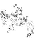 Genuine Mopar Gear Shift Indicator Bezel 1XH201SFAD. Fixed Price $565.11.