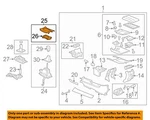 Gm Oem 11-13 Cts Front Console-shift Plate 20933023. Fixed Price $107.75.
