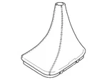 Genuine Bmw Leather Gear Lever Cover 25-11-1-434-537 New. Fixed Price $76.54.