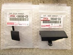 10-23 Toyota 4RUNNER Fr Rh Interior Door Panel Upper & Lower Bolt Cover Oem New. Fixed Price $20.74.