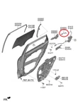 Kia Seltos SP2 Lh Rear O/s Handle Support Bracket 2019-2021 -genuine. Fixed Price $28.44.