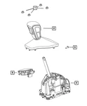 Genuine Mopar Gearshift Boot And Knob 68483906AC. Fixed Price $248.24.