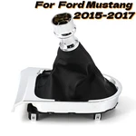Manual Gear Shift Boot Chrome Sync Trim 2015-2017 Ford Mustang GR3Z-7277-AA. Fixed Price $65.00.