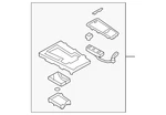 Genuine Mazda Center Panel BEMD-64-340C. Fixed Price $364.63.
