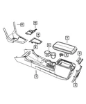 Genuine Mopar Console Shifter Bezel 1CB48ESGAE. Fixed Price $163.88.