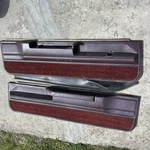 1978-1988 Gm Body Lower Door Panels Monte Carlo Cutlass Regal Malibu Oem Red. Fixed Price $175.00.