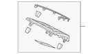 Genuine Mazda Automatic Transmission Shift Cover Plate CG25-64-350A. Fixed Price $127.55.